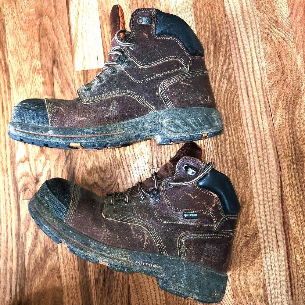 Timberland Pro Men's Helix Composite Leather Safety Boots Size 10.5M - Picture 11 of 11